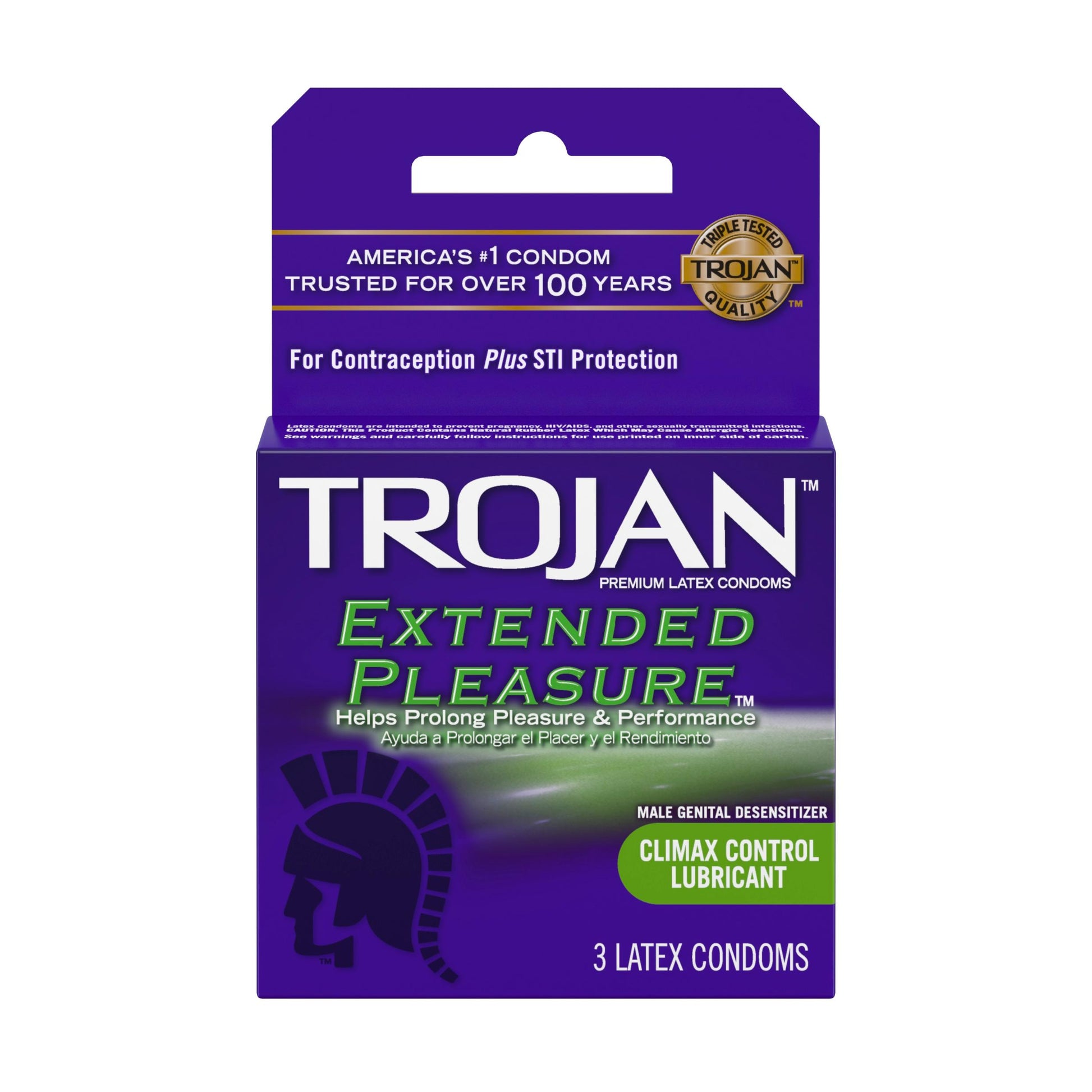 Trojan Extended Pleasure - 3 Pack - Not Very Vanilla