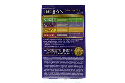 Trojan Pleasure Pack - 12 Pack - Not Very Vanilla