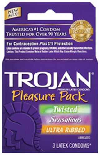 Trojan Pleasure Pack - 3 Pack - Not Very Vanilla