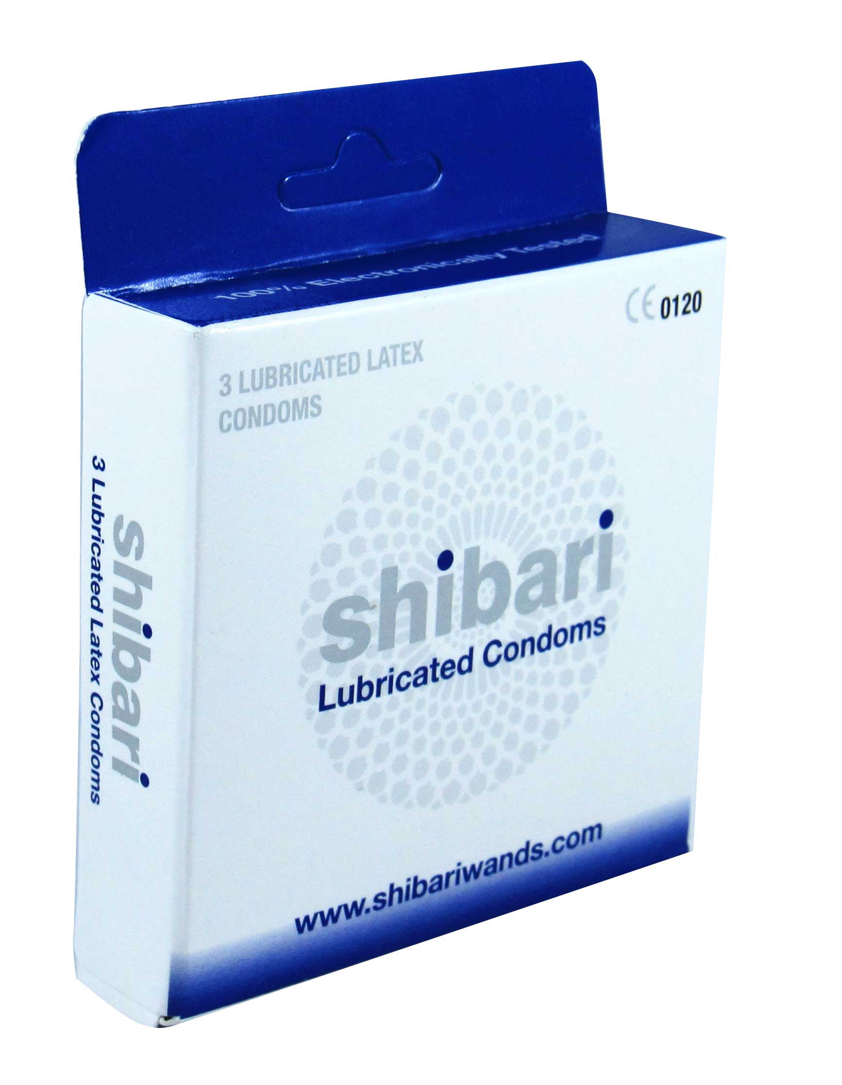 Shibari Lubricated Condoms - 3 Pack - Not Very Vanilla