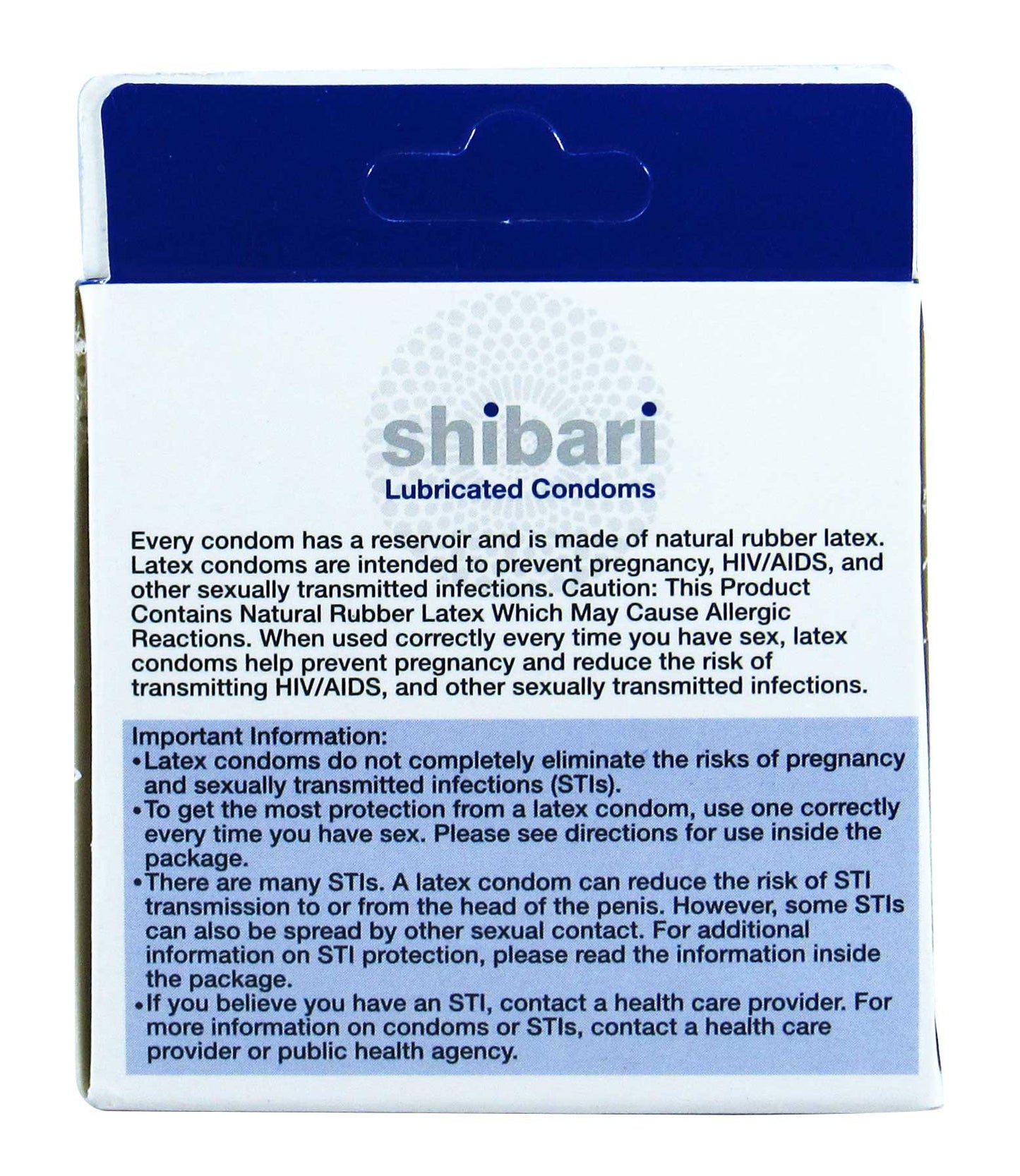 Shibari Lubricated Condoms - 3 Pack - Not Very Vanilla