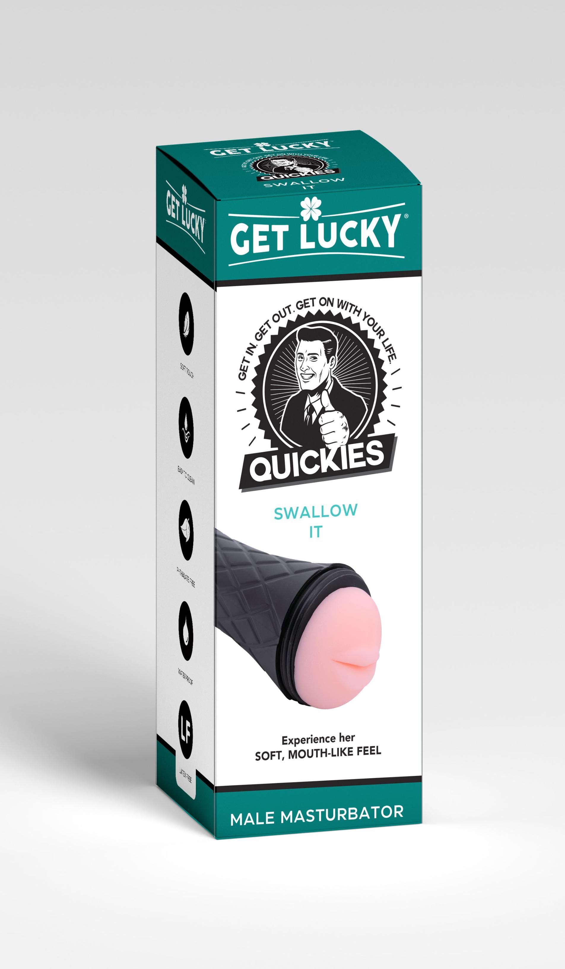 Get Lucky Quickies Swallow It Male Masturbator - Not Very Vanilla