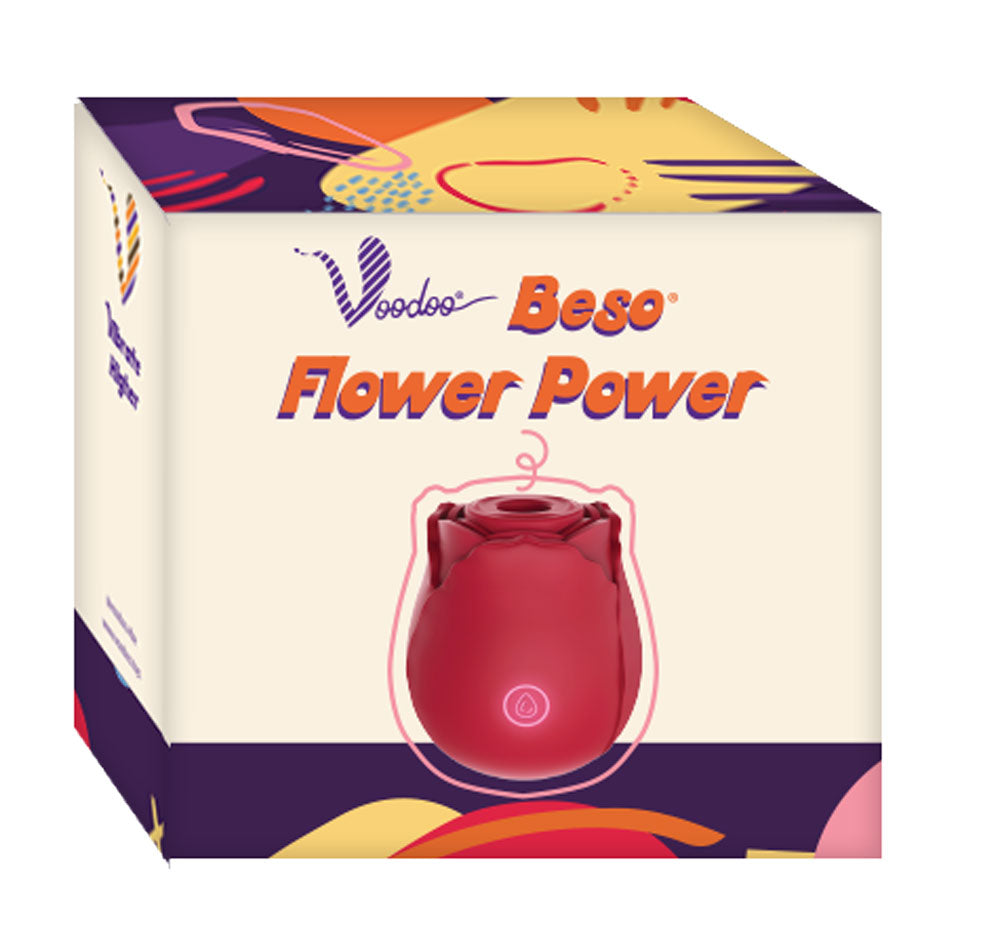 Voodoo Beso Flower Power - Red - Not Very Vanilla