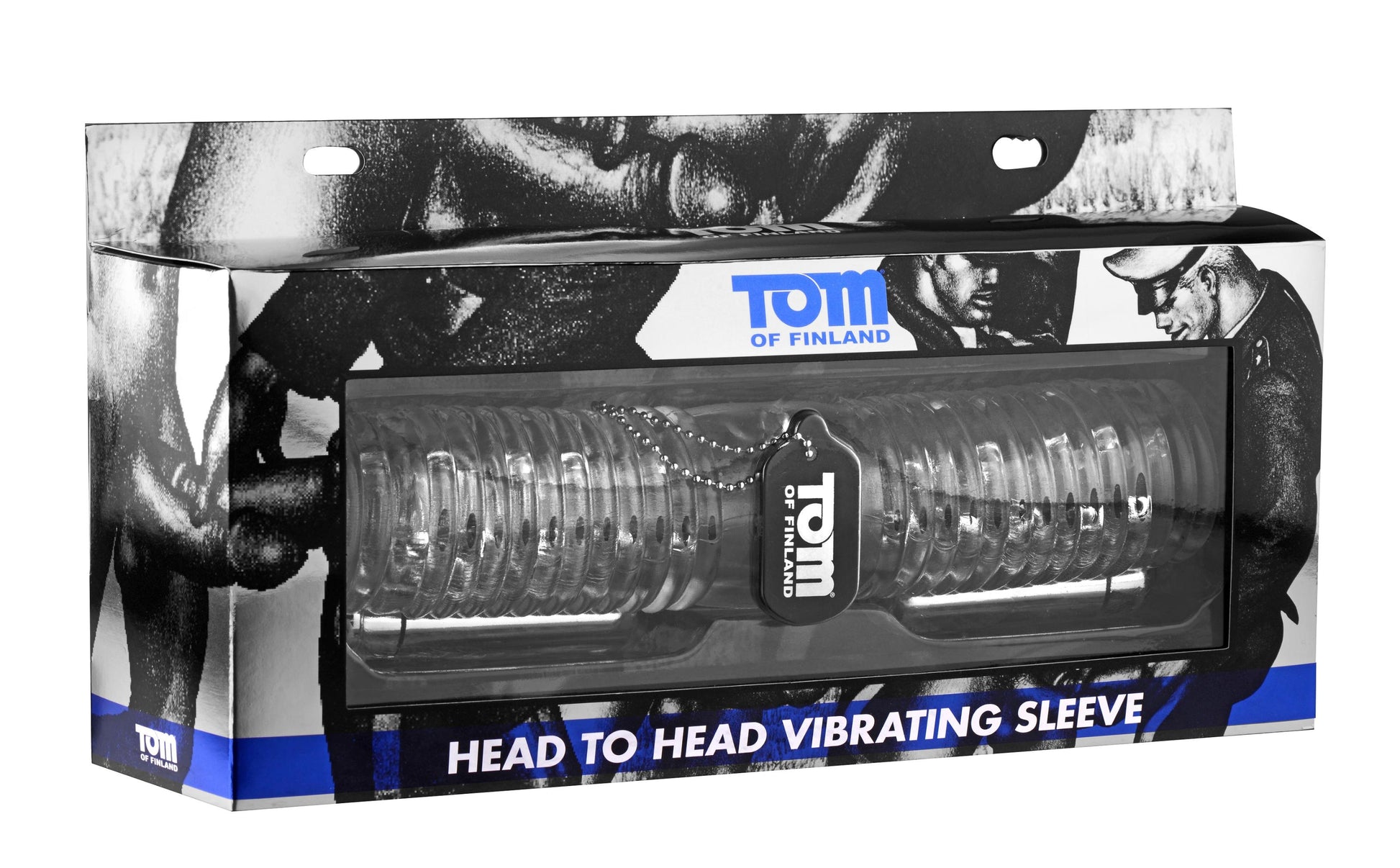 Tom of Finland Head to Head Vibrating Sleeve - Not Very Vanilla