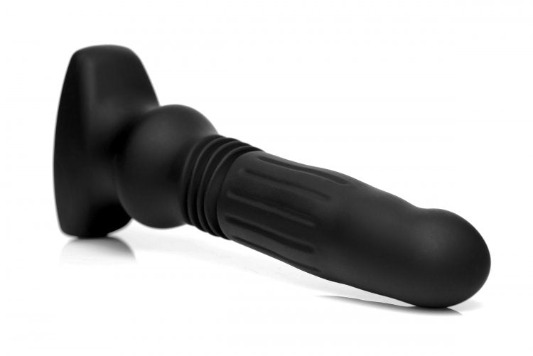 Silicone Swelling & Thrusting Plug With Remote Control - Not Very Vanilla