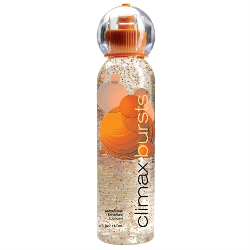 Climax Bursts Aphrodisiac-Enhanced Lubricant - 4 Fl. Oz. Bottle - Not Very Vanilla