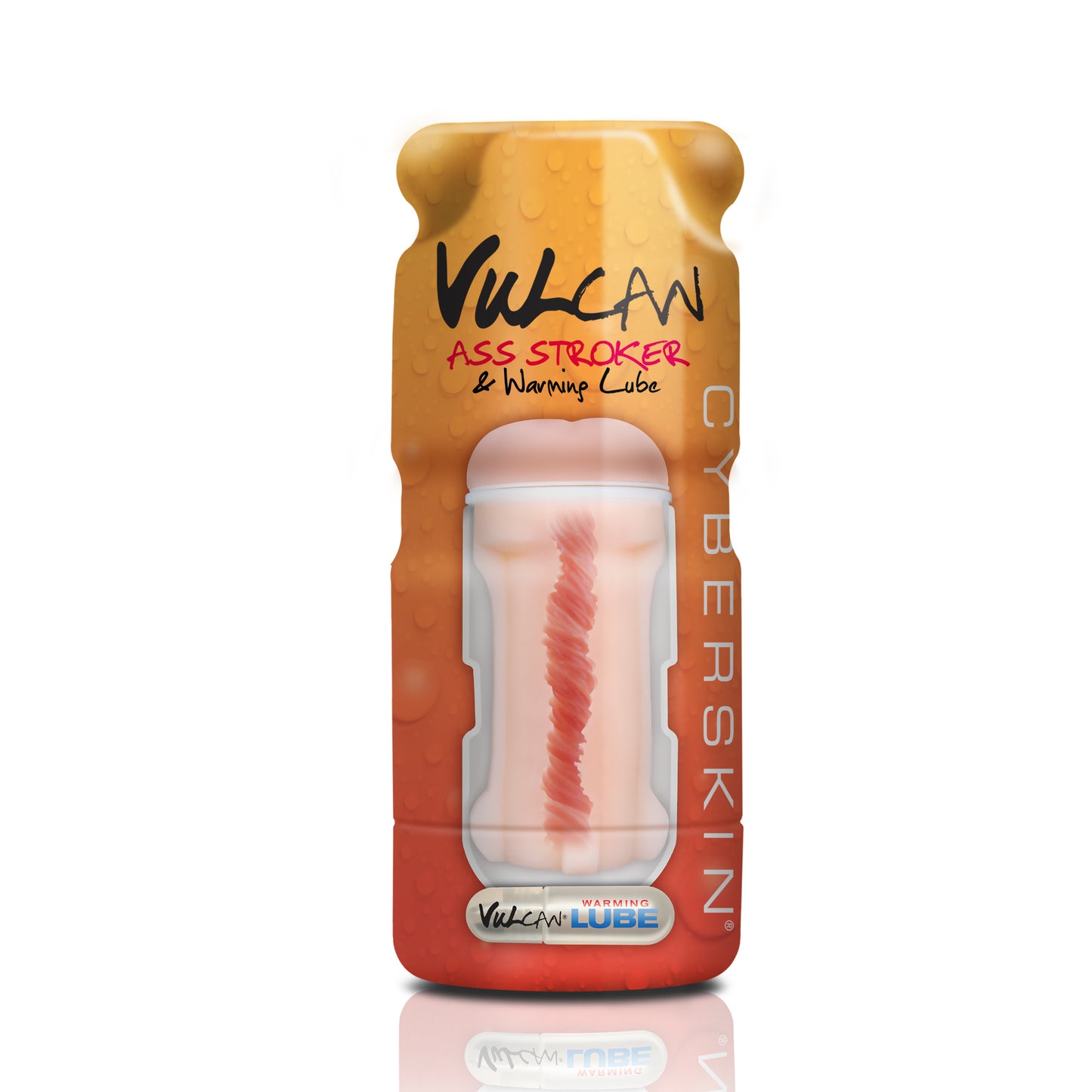 Vulcan Cyberskin - Ass Stroker & Warming Lube - Light - Not Very Vanilla