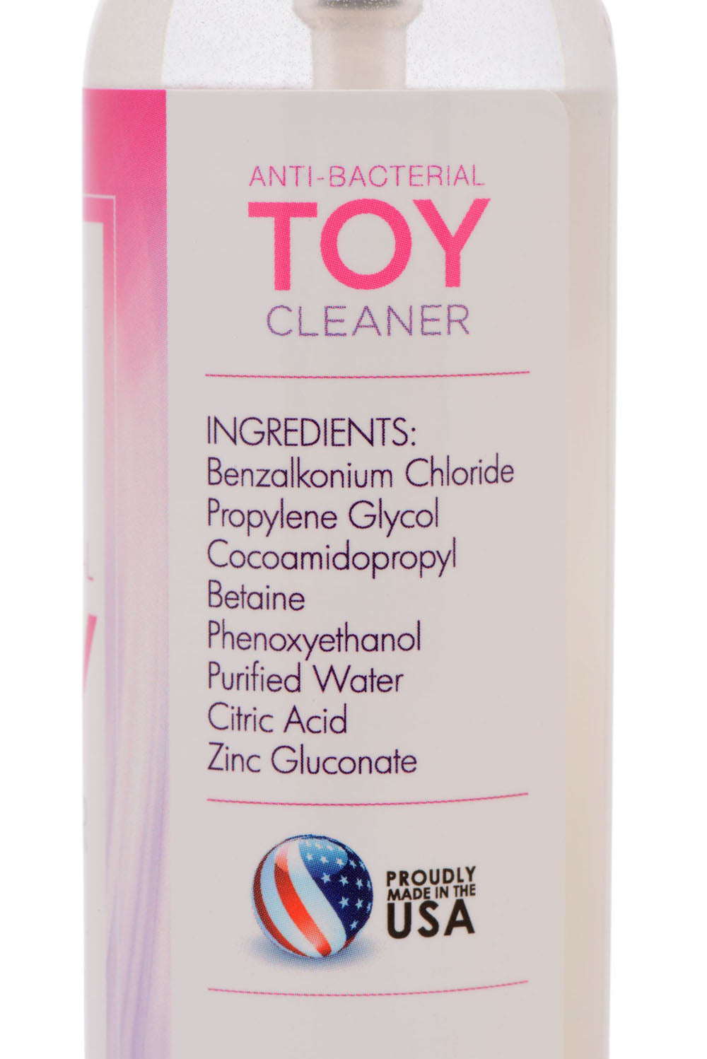 Trinity Anti-Bacterial Toy Cleaner - 4oz - Not Very Vanilla