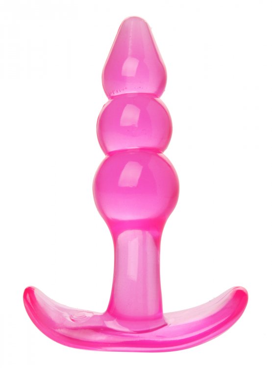 Bubbles Bumpy Starter Anal Plug - Pink - Not Very Vanilla