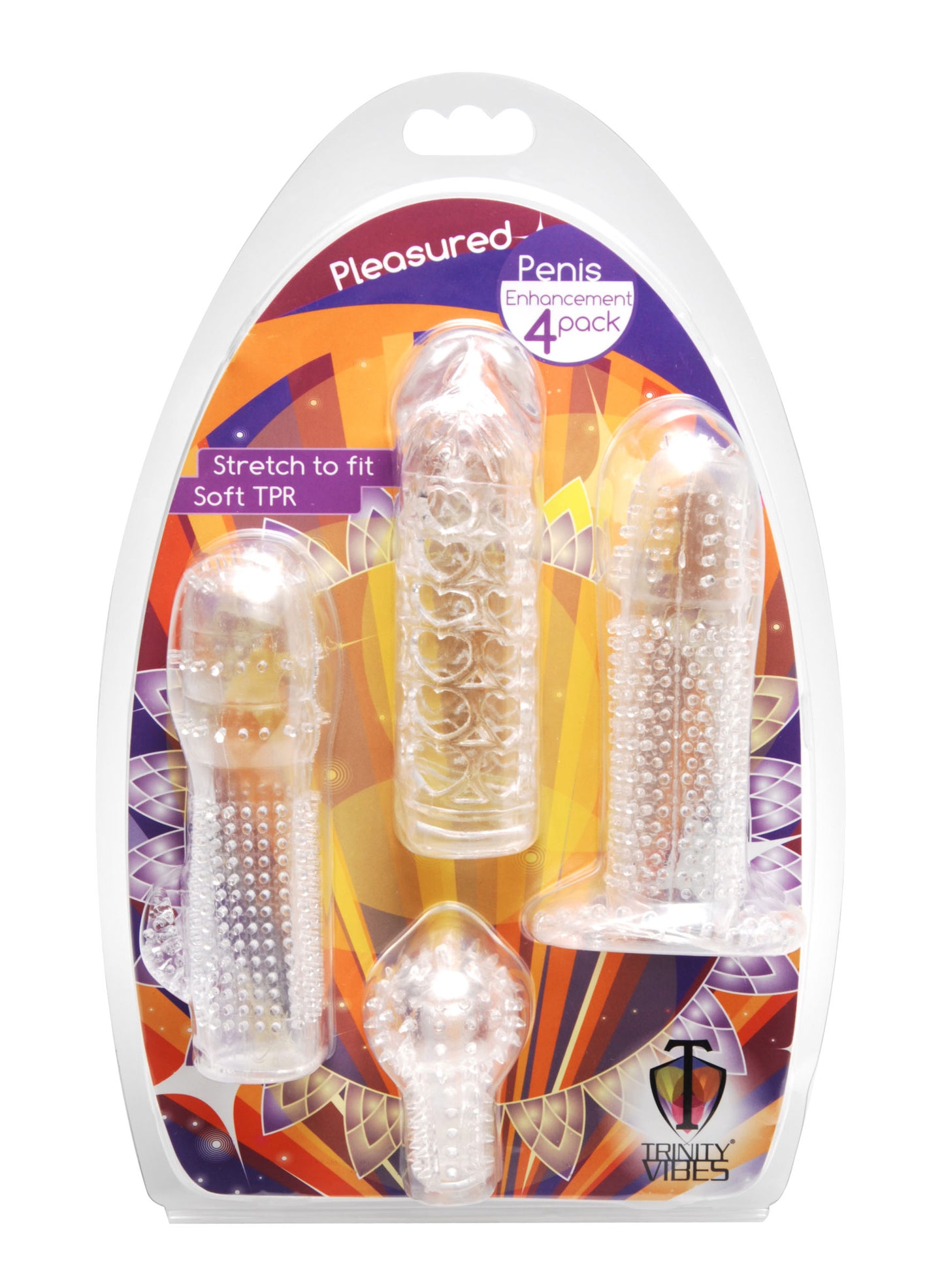 Pleasure Penis Enhancement 4 Pack - Not Very Vanilla