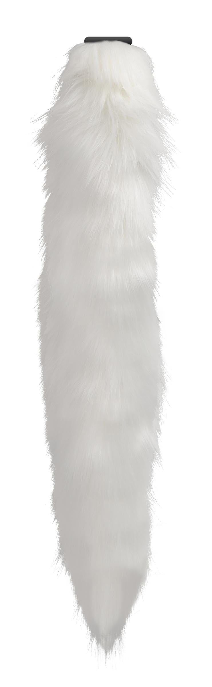 Interchangeable White Fox Tail - Not Very Vanilla