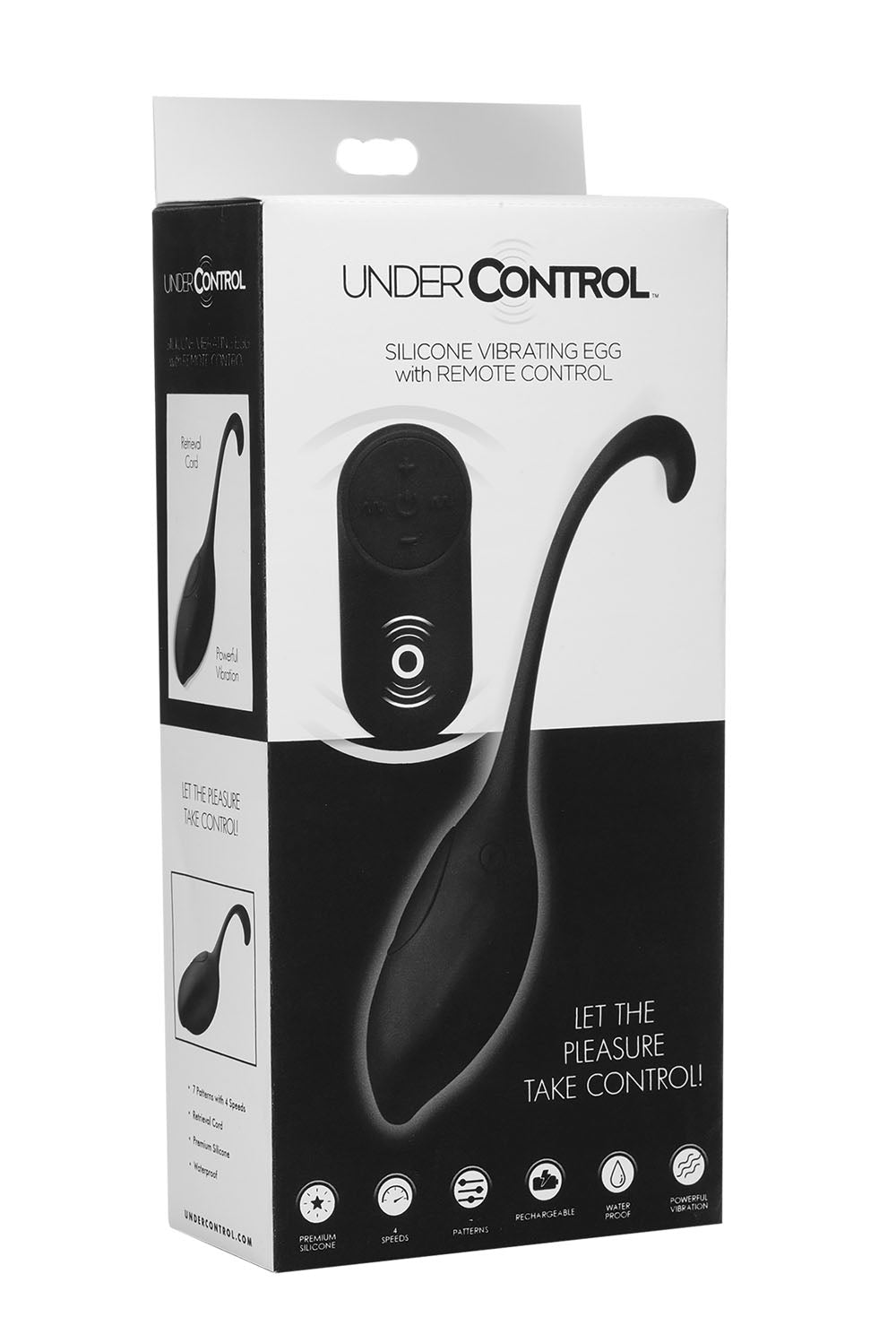 Silicone Vibrating Egg With Remote Control - Not Very Vanilla