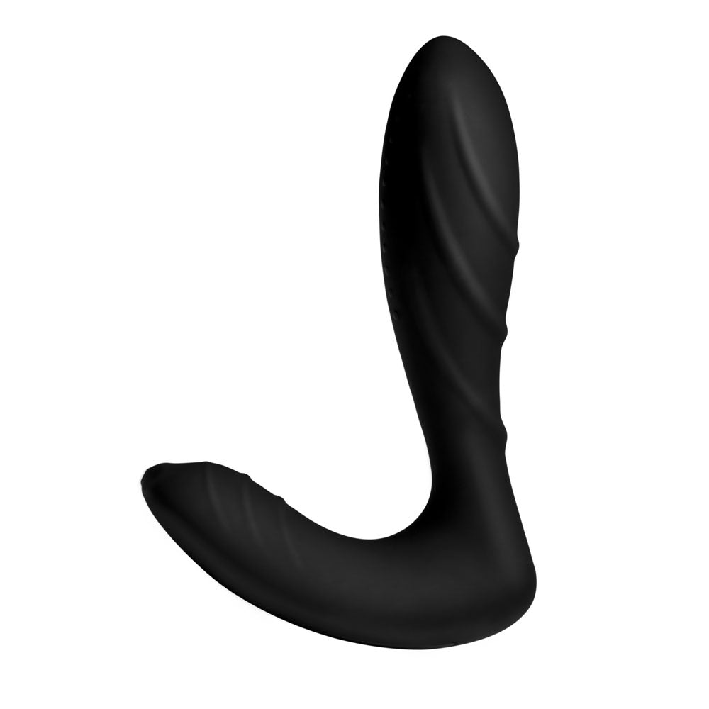 Silicone Prostate Vibrator With Remote Control - Not Very Vanilla