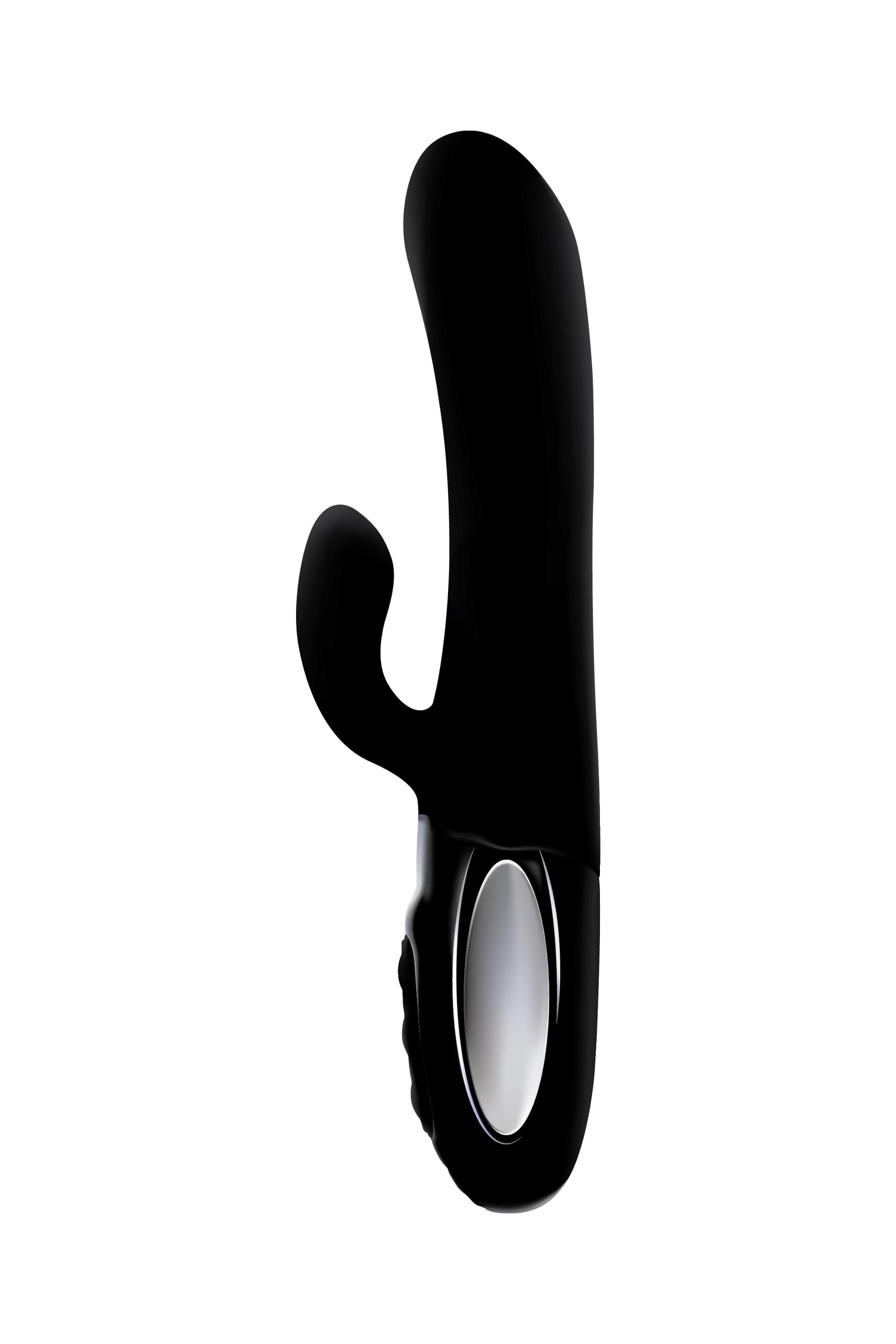 Hypnotic - Black - Thrusting Rabbit With Swinging Clitoral Stimulator - Not Very Vanilla