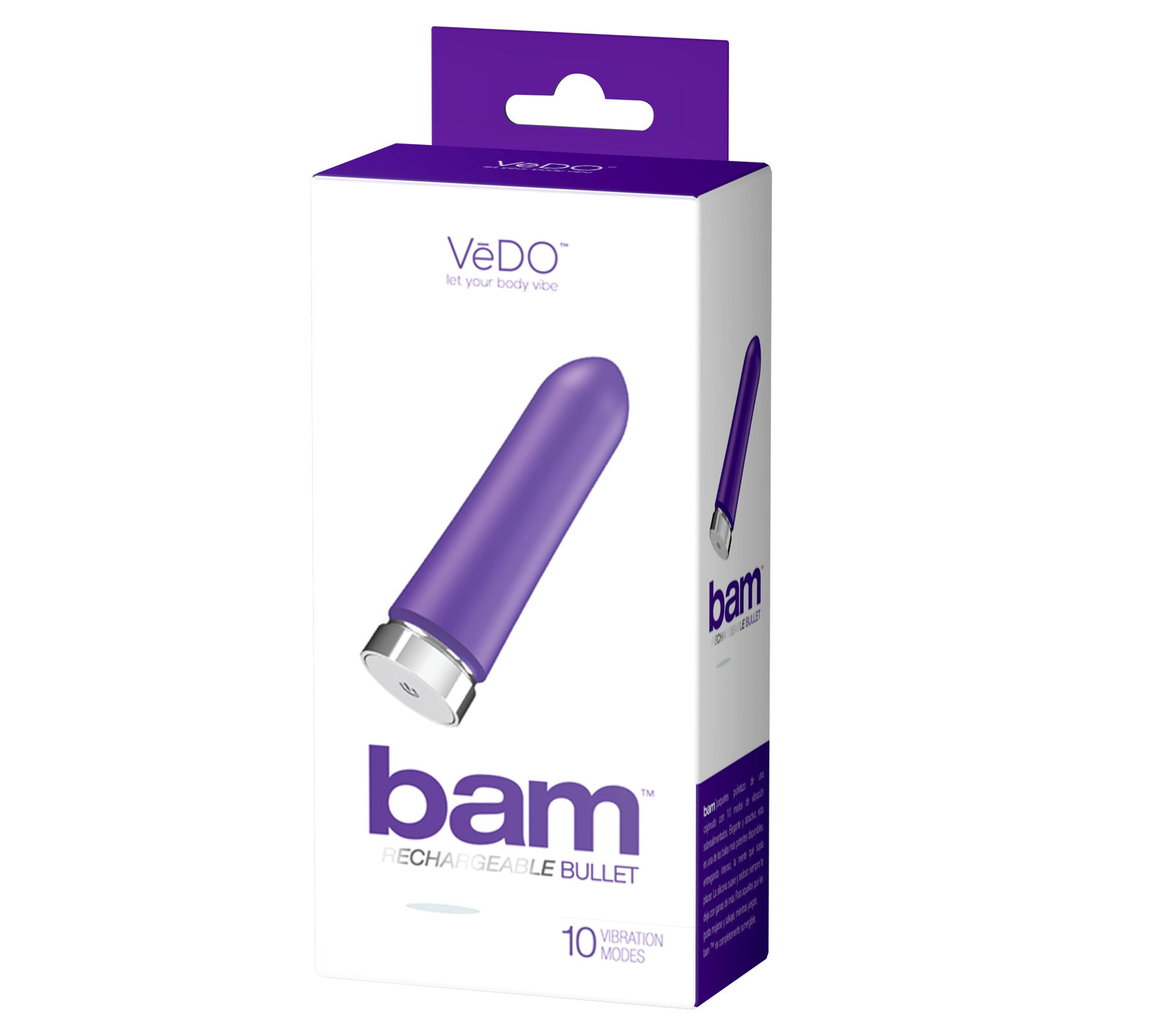 Bam Rechargeable Bullet - Into You Indigo - Not Very Vanilla