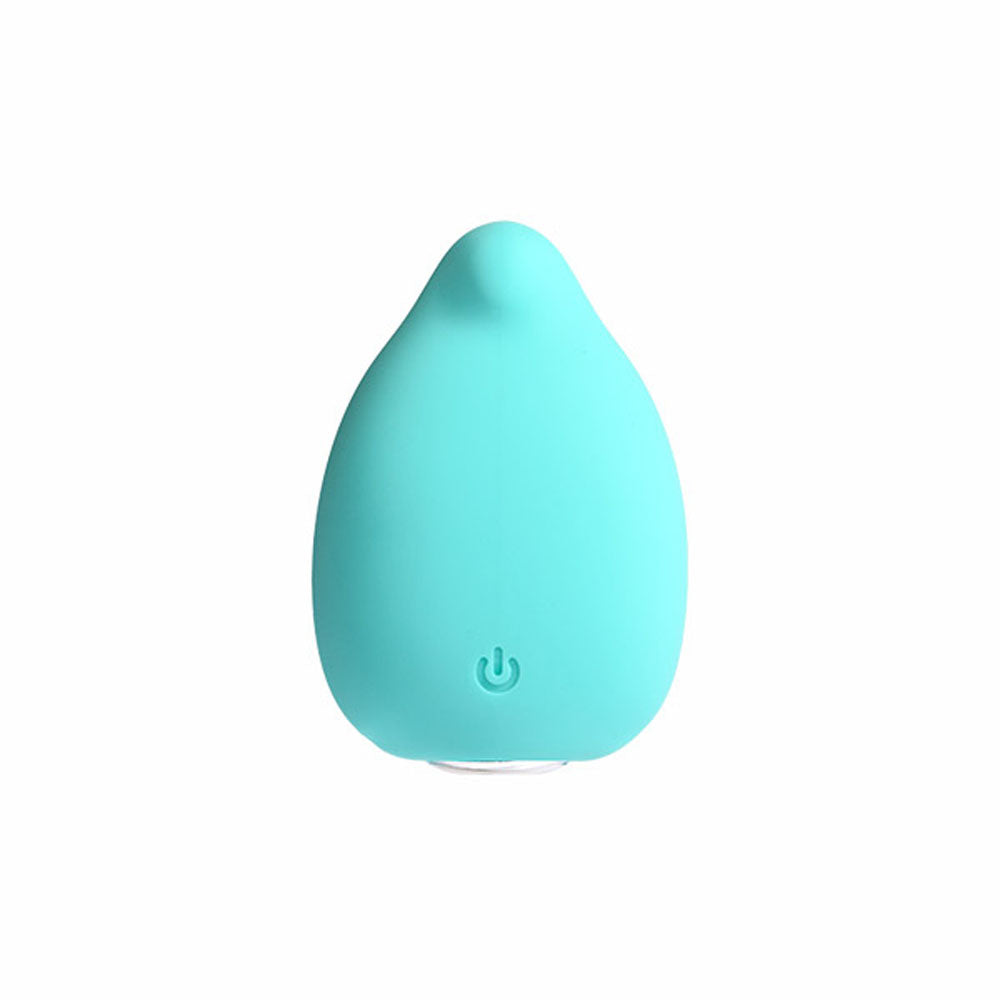 Yumi Rechargeable Finger Vibe - Tease Me Turquoise - Not Very Vanilla