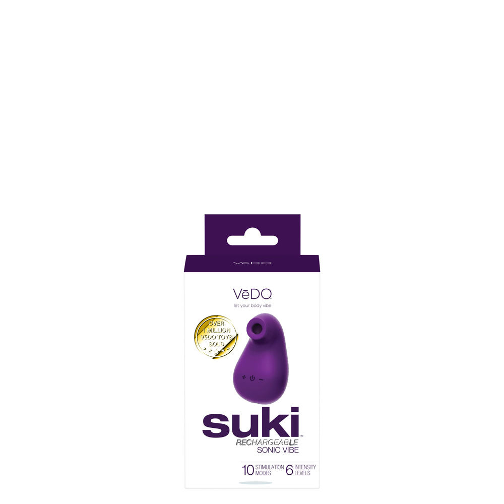 Suki Rechargeable Sonic Vibe - Deep Purple - Not Very Vanilla