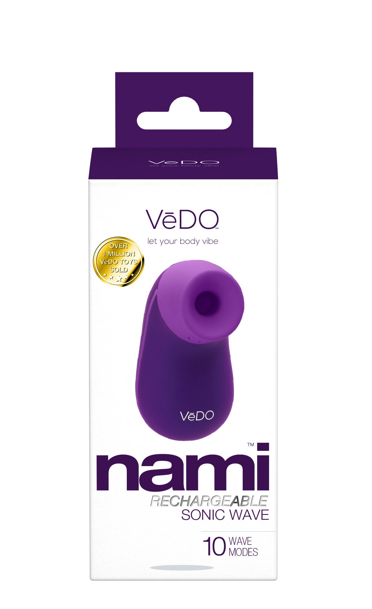 Nami Rechargeable Sonic Vibe - Deep Purple - Not Very Vanilla