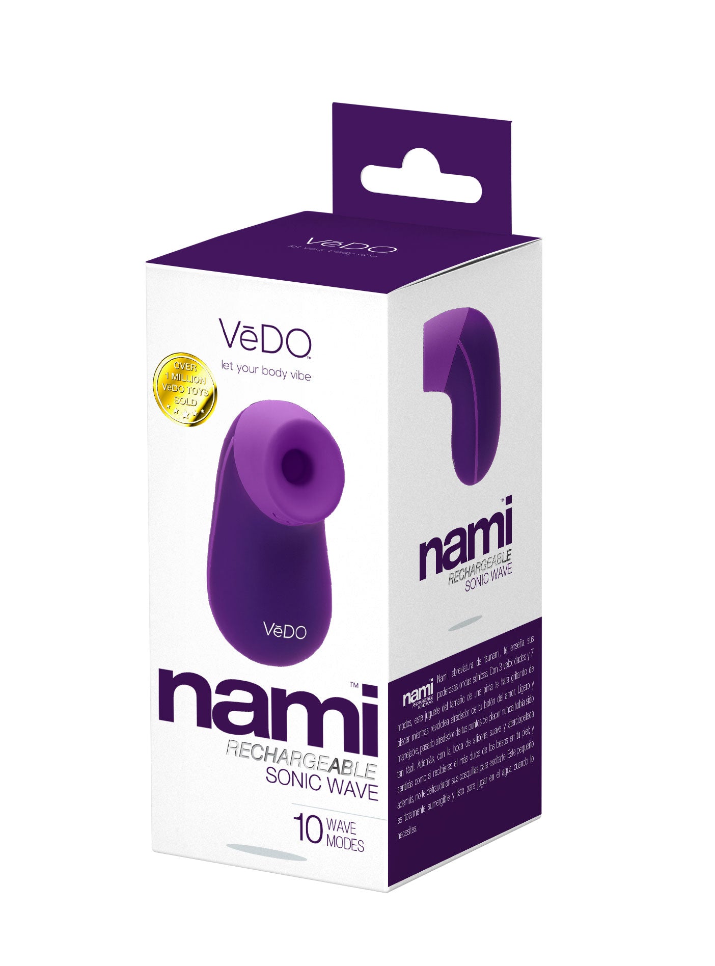 Nami Rechargeable Sonic Vibe - Deep Purple - Not Very Vanilla