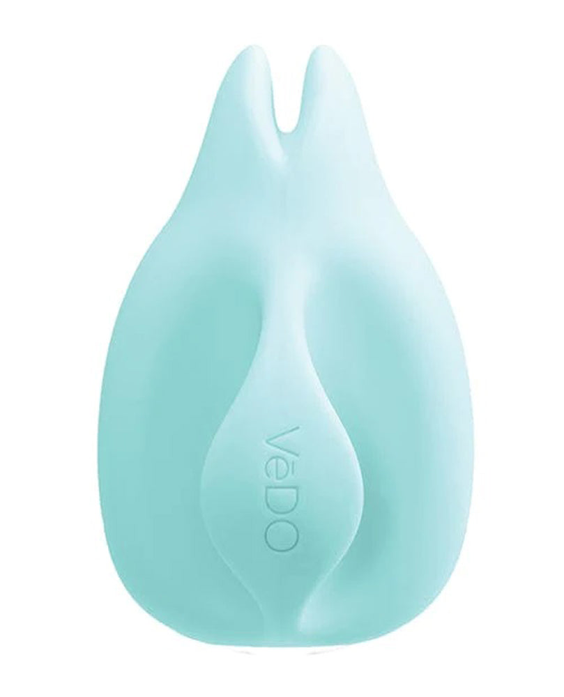 Huni Rechargeable Finger Vibe - Tease Me Turquoise - Not Very Vanilla