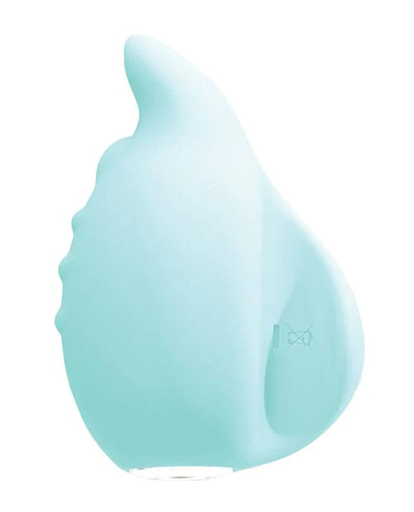 Huni Rechargeable Finger Vibe - Tease Me Turquoise - Not Very Vanilla