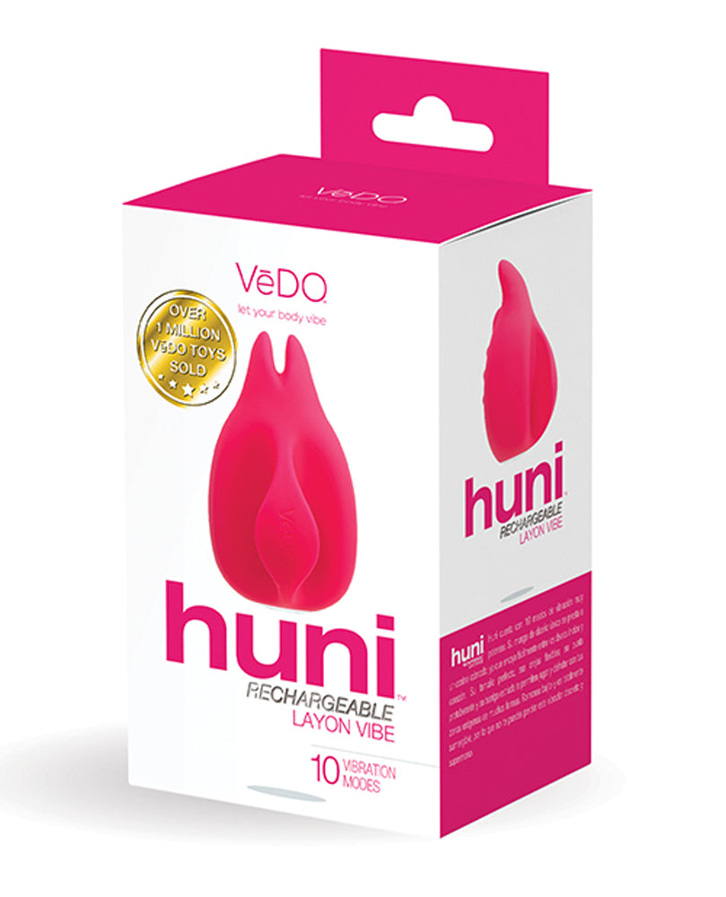 Huni Rechargeable Finger Vibe - Foxy Pink - Not Very Vanilla