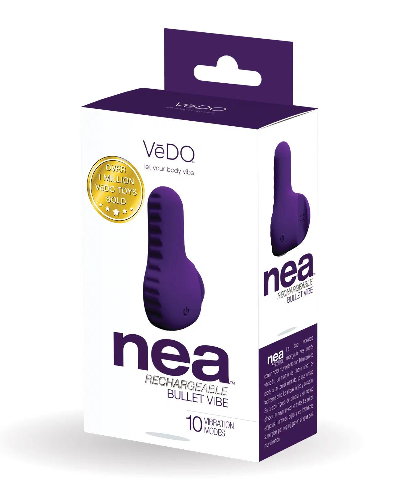 Nea Rechargeable Finger Vibe - Deep Purple - Not Very Vanilla