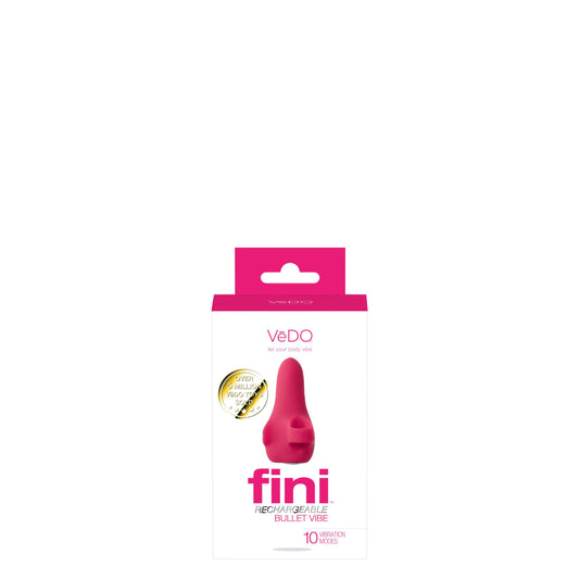 Fini Rechargeable Bullet Vibe - Pink - Not Very Vanilla