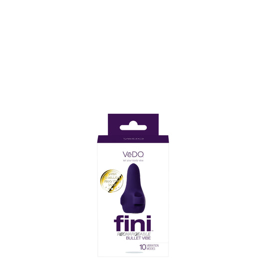 Fini Rechargeable Bullet Vibe - Purple - Not Very Vanilla