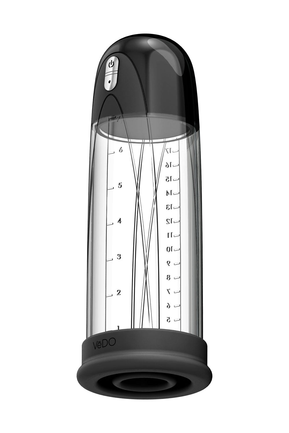 Pump Rechargeable Vacuum Penis - Just Black - Not Very Vanilla