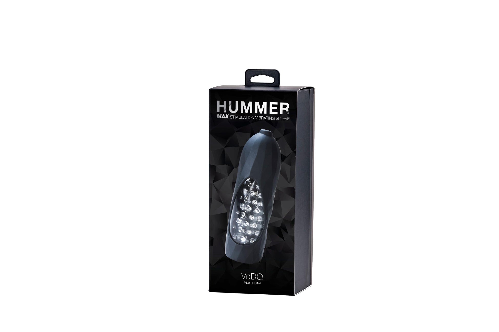 Hummer Max Stimulation Vibrating Sleeve - Black Pearl - Not Very Vanilla