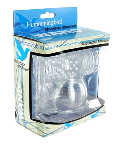 Hummmingbird Masturbator Attachment - Clear - Not Very Vanilla