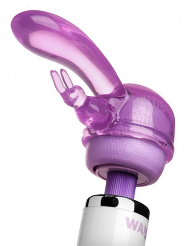 Original Rabbit Dual Stimulation Wand Attachment - Purple We-Ab935 - Not Very Vanilla