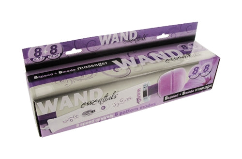 8 Speed 8 Function Wand 110v - Purple - Not Very Vanilla