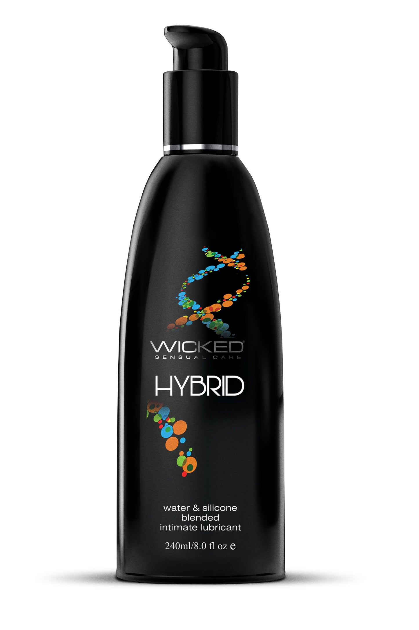 Wicked Hybrid Water & Silicone Lubricant 8.0 Oz - Not Very Vanilla