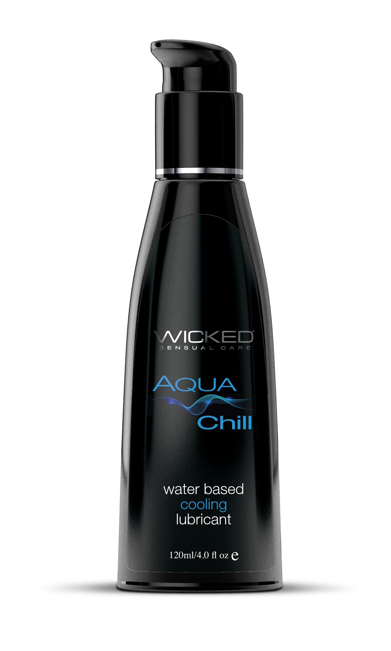 Wicked Aqua Chill Water Based Cooling Lubricant 4.0 Fl Oz. / 120 ml - Not Very Vanilla