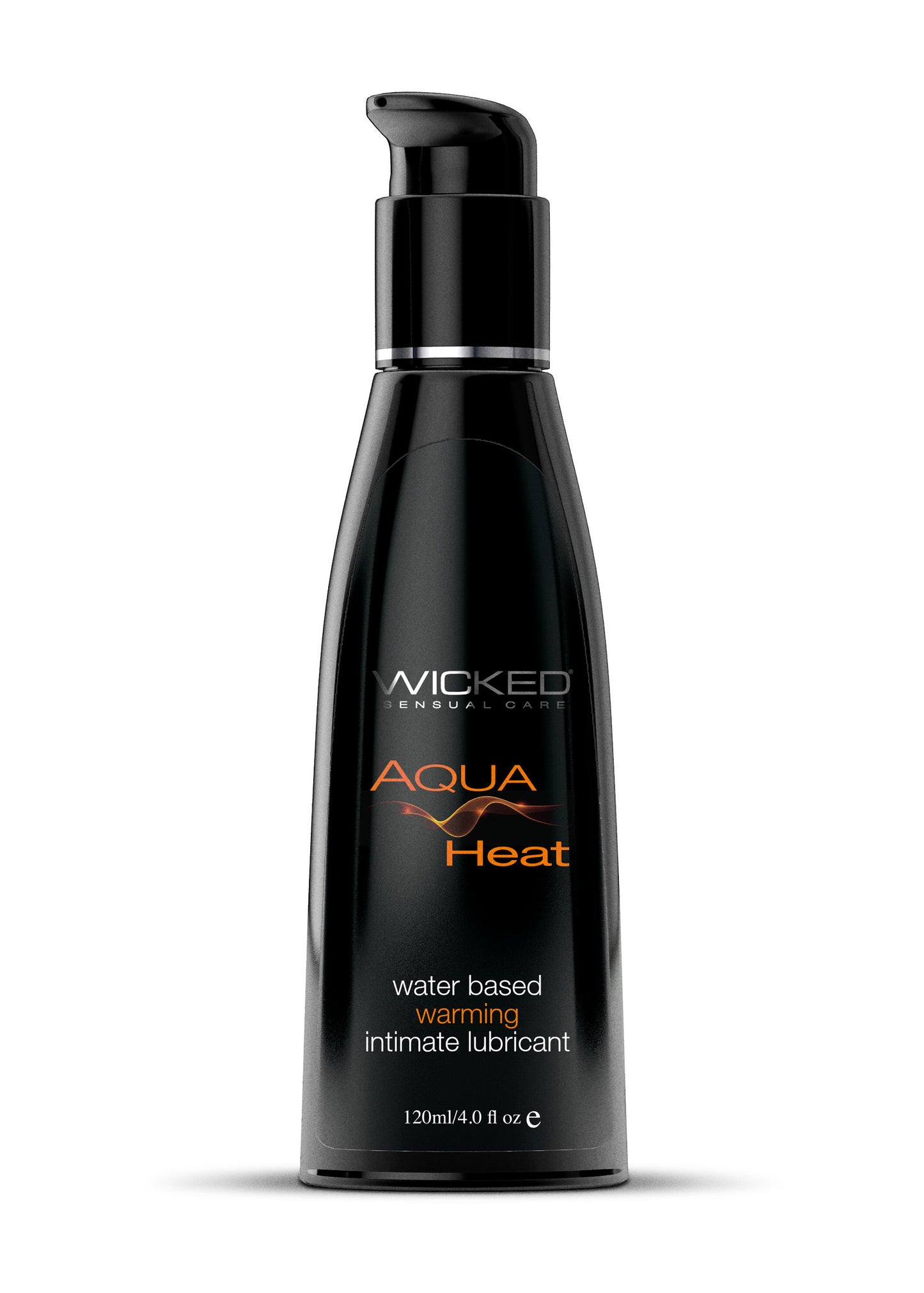 Wicked Aqua Heat Water Based Warming Lubricant 4.0 Oz - Not Very Vanilla