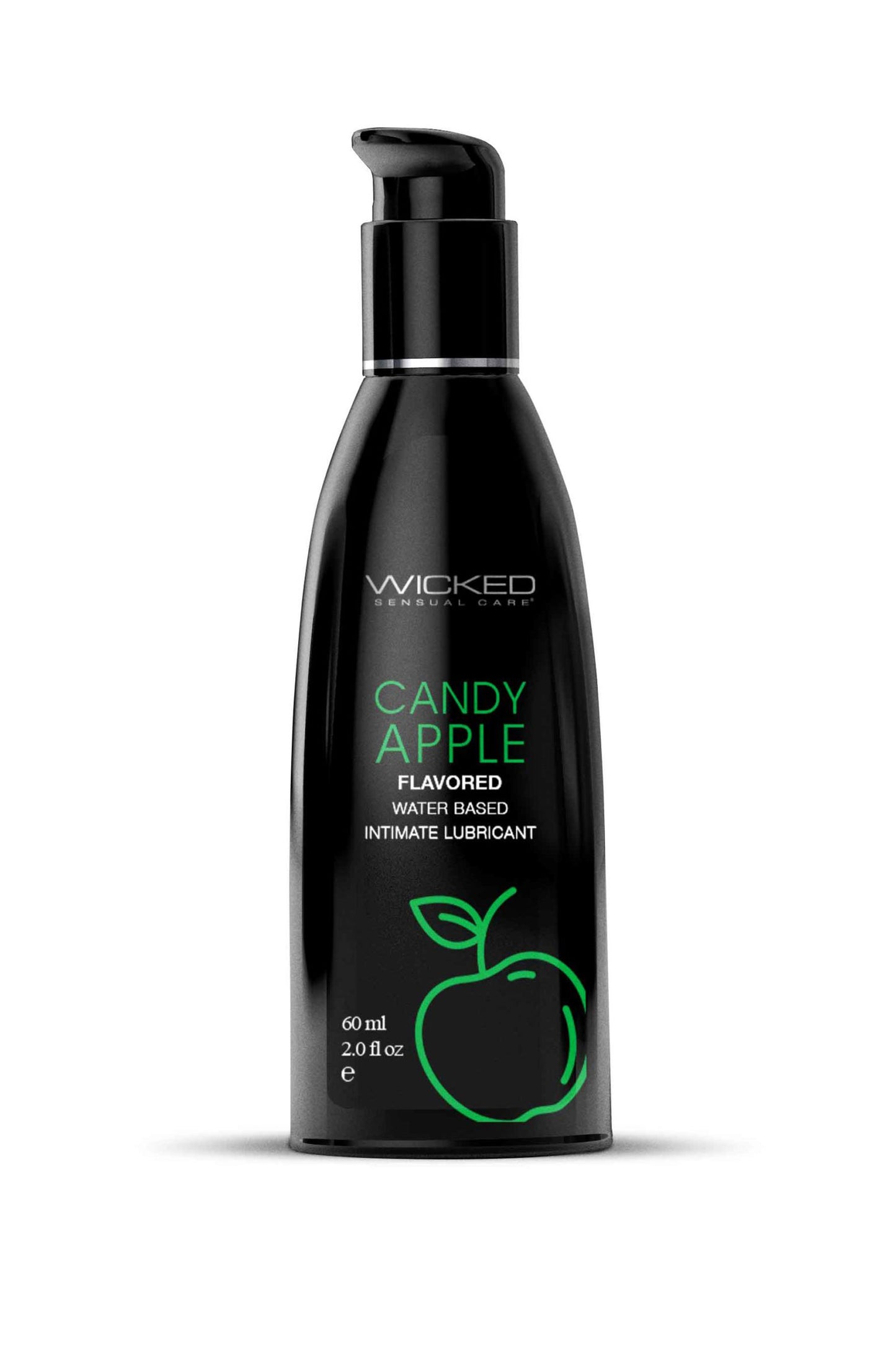 Aqua Candy Apple Flavored Water Based Intimate Lubricant - 2 Fl. Oz. - Not Very Vanilla