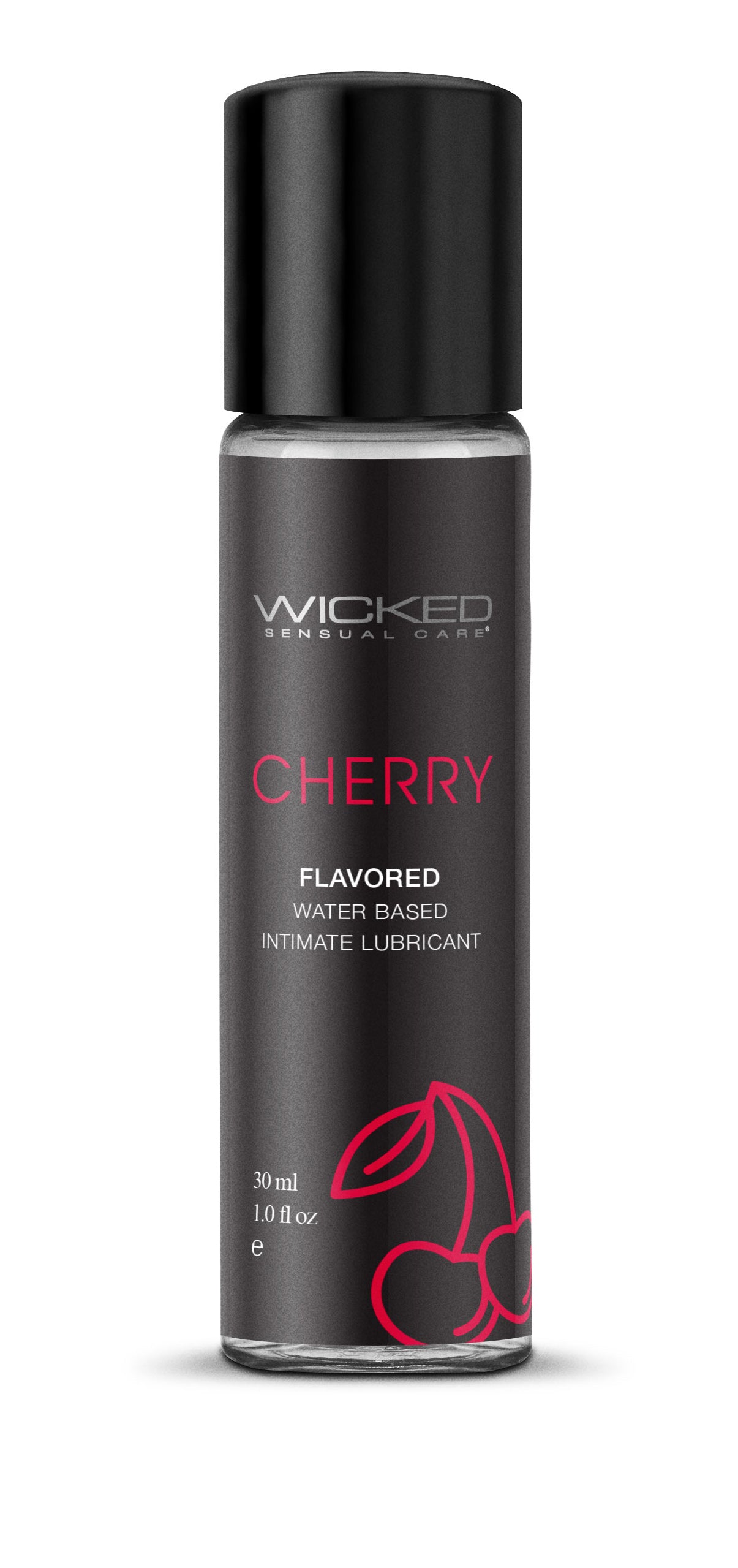 Aqua Cherry Flavored Water Based Intimate Lubricant - 1 Fl. Oz. - Not Very Vanilla