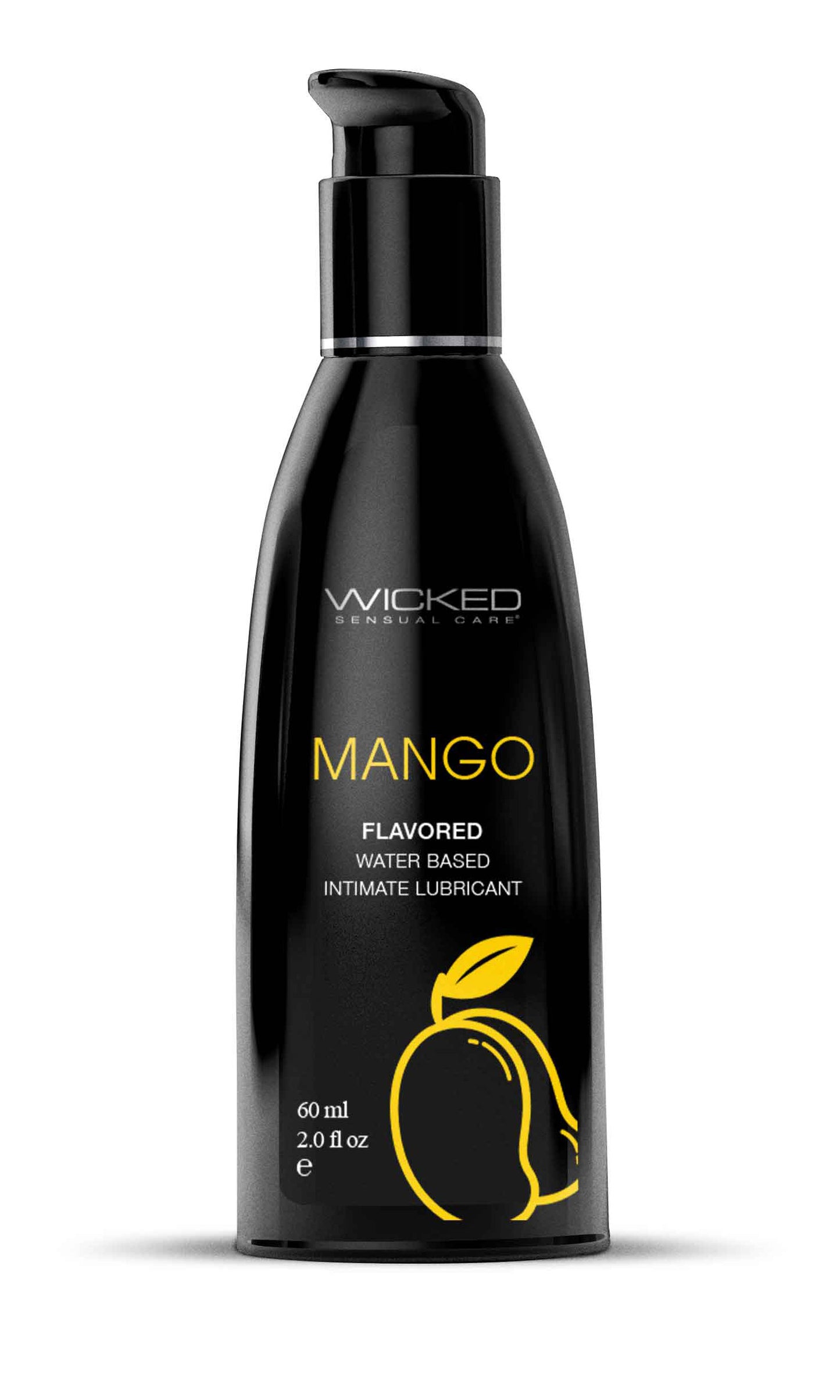 Aqua Mango Flavored Water Based Intimate Lubricant - 2 Fl. Oz. - Not Very Vanilla