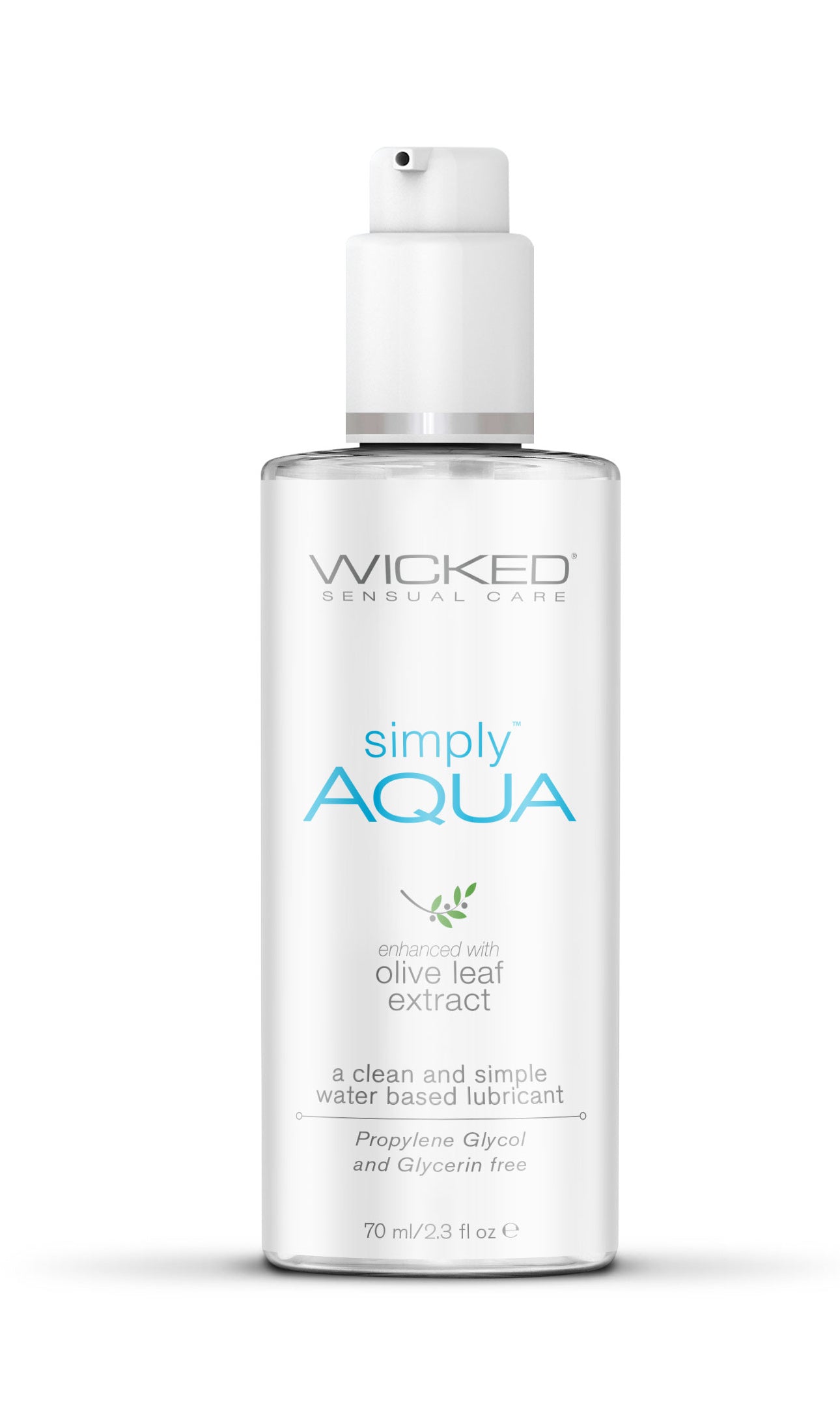 Simply Aqua Fragrance Free Lubricant - 2.3 Fl. Oz. - Not Very Vanilla