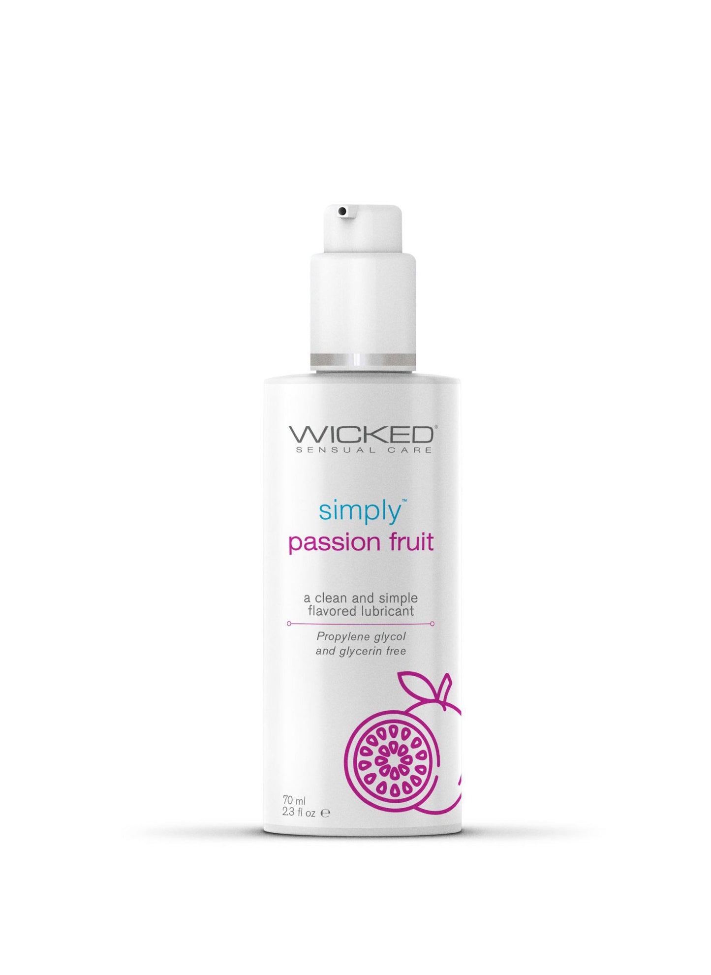 Simply Aqua 2.3 Oz - Passion Fruit - Not Very Vanilla