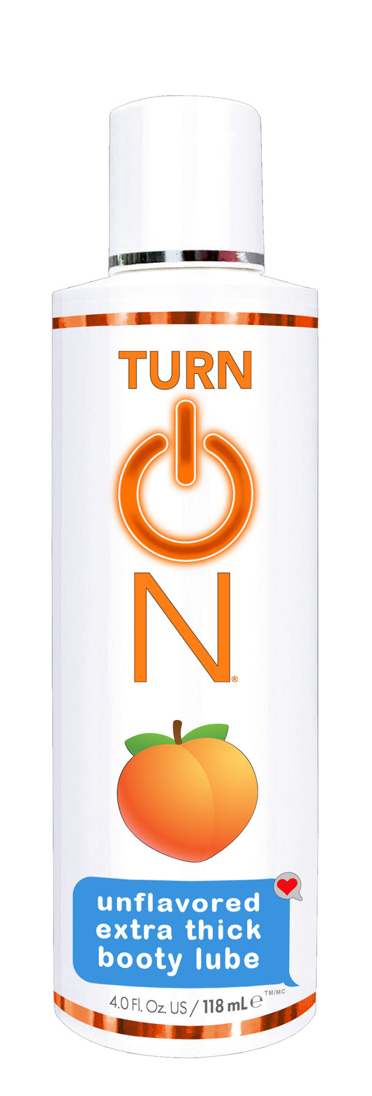 Turn on Unflavored Extra Thick Booty Lube - 4 Fl Oz - Not Very Vanilla