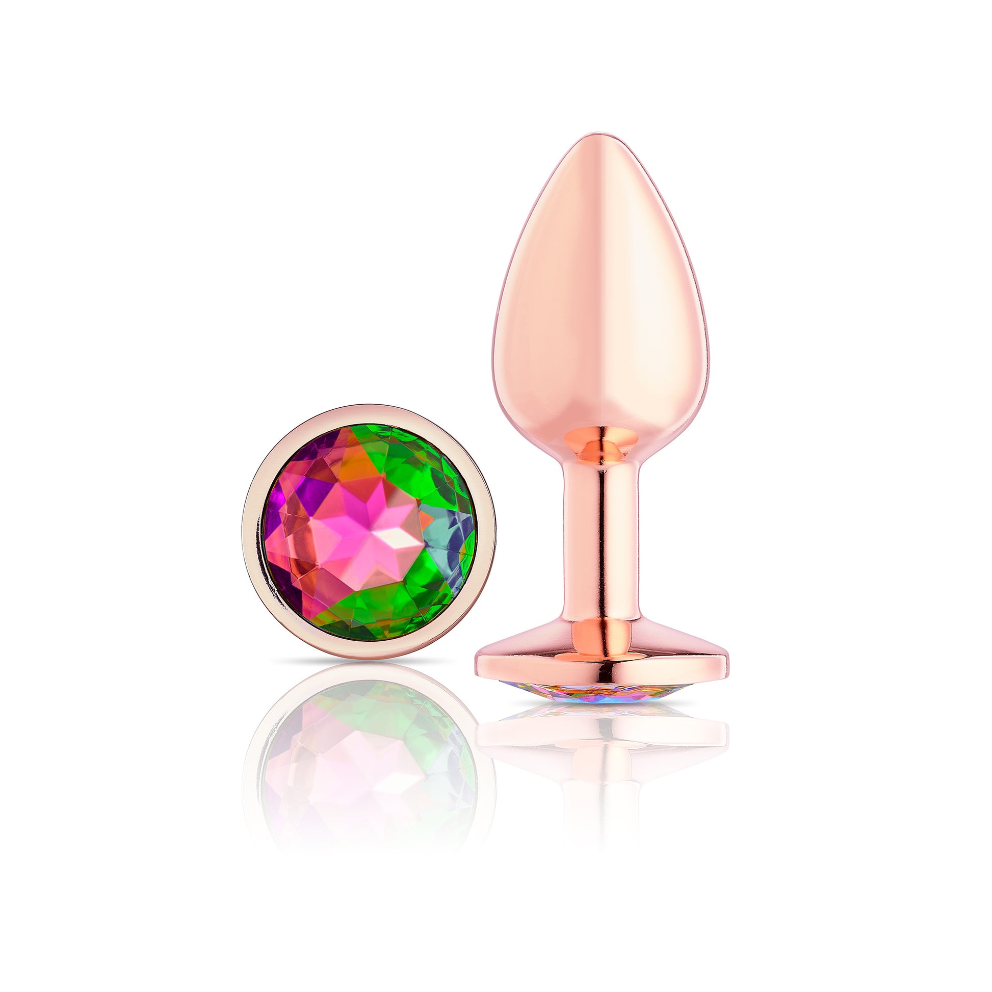 Cloud 9 Novelties Gems Rosy Gold Anal Plug - Small - Not Very Vanilla