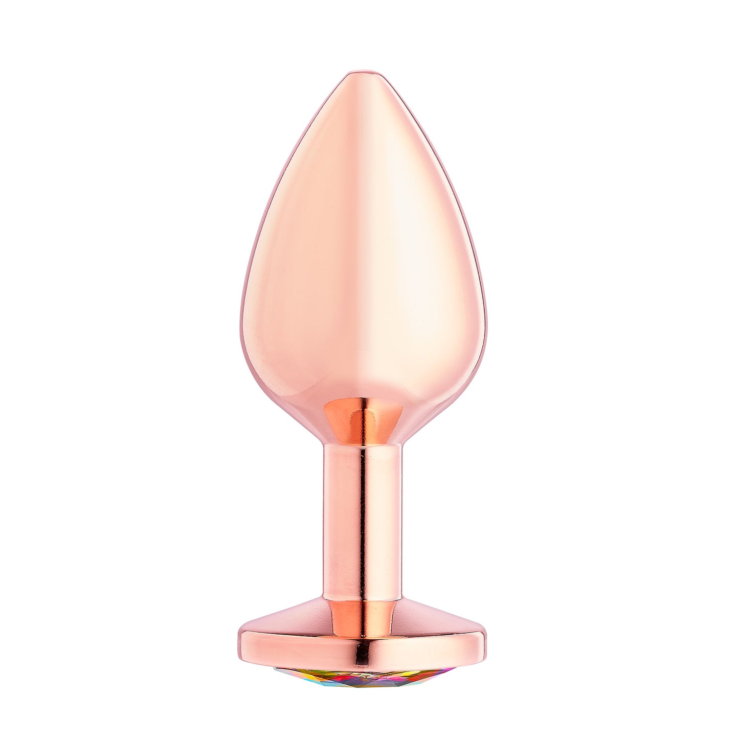 Cloud 9 Novelties Gems Rosy Gold Anal Plug - Medium - Not Very Vanilla