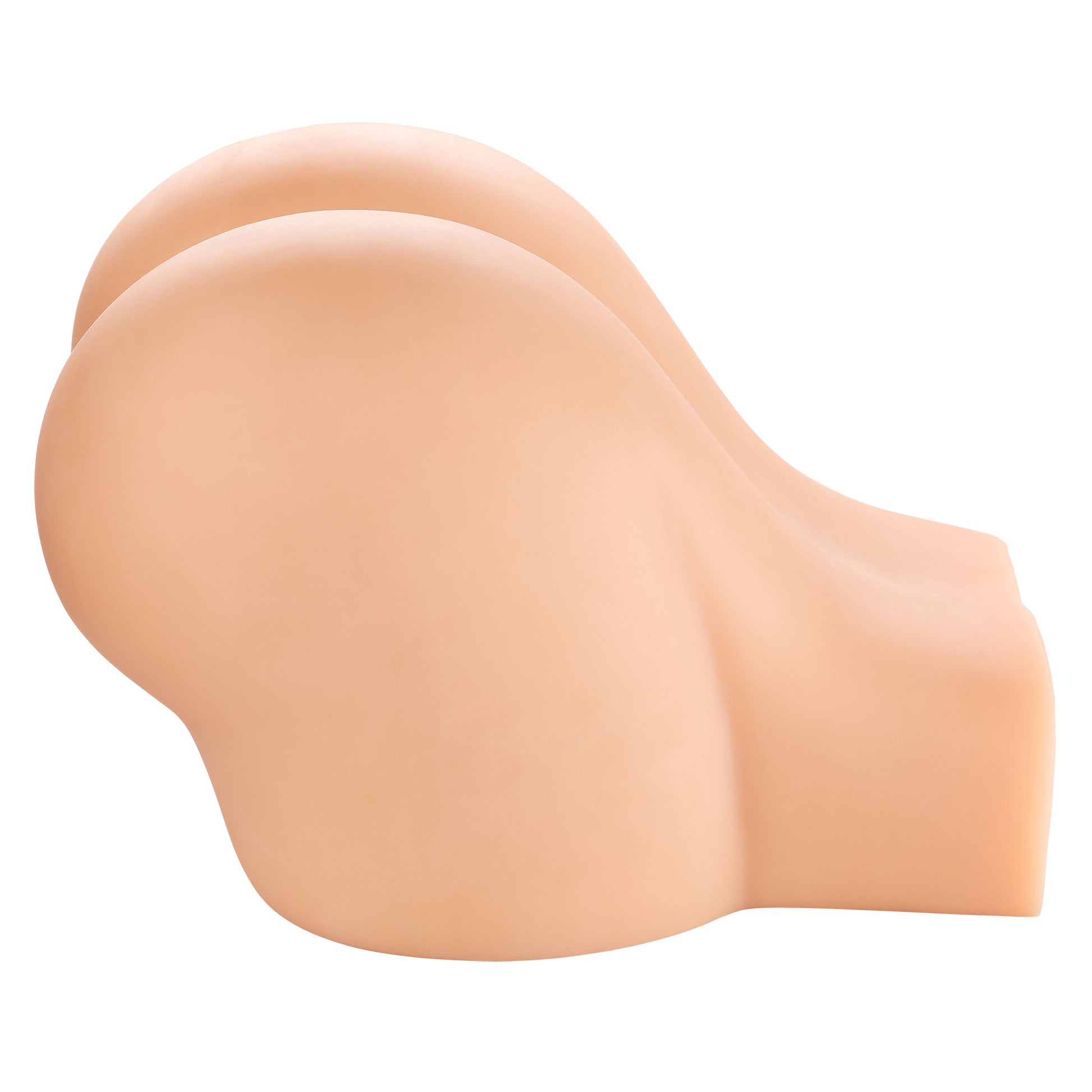 Life-Size Pleasure Pussy and Ass Body Mold With Removable Stocking - Light - Not Very Vanilla