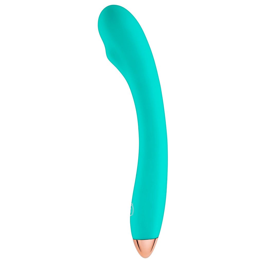 Cloud 9 Novelties G-Spot Slim 8 Inch Flexible Body Vibrator - Teal - Not Very Vanilla