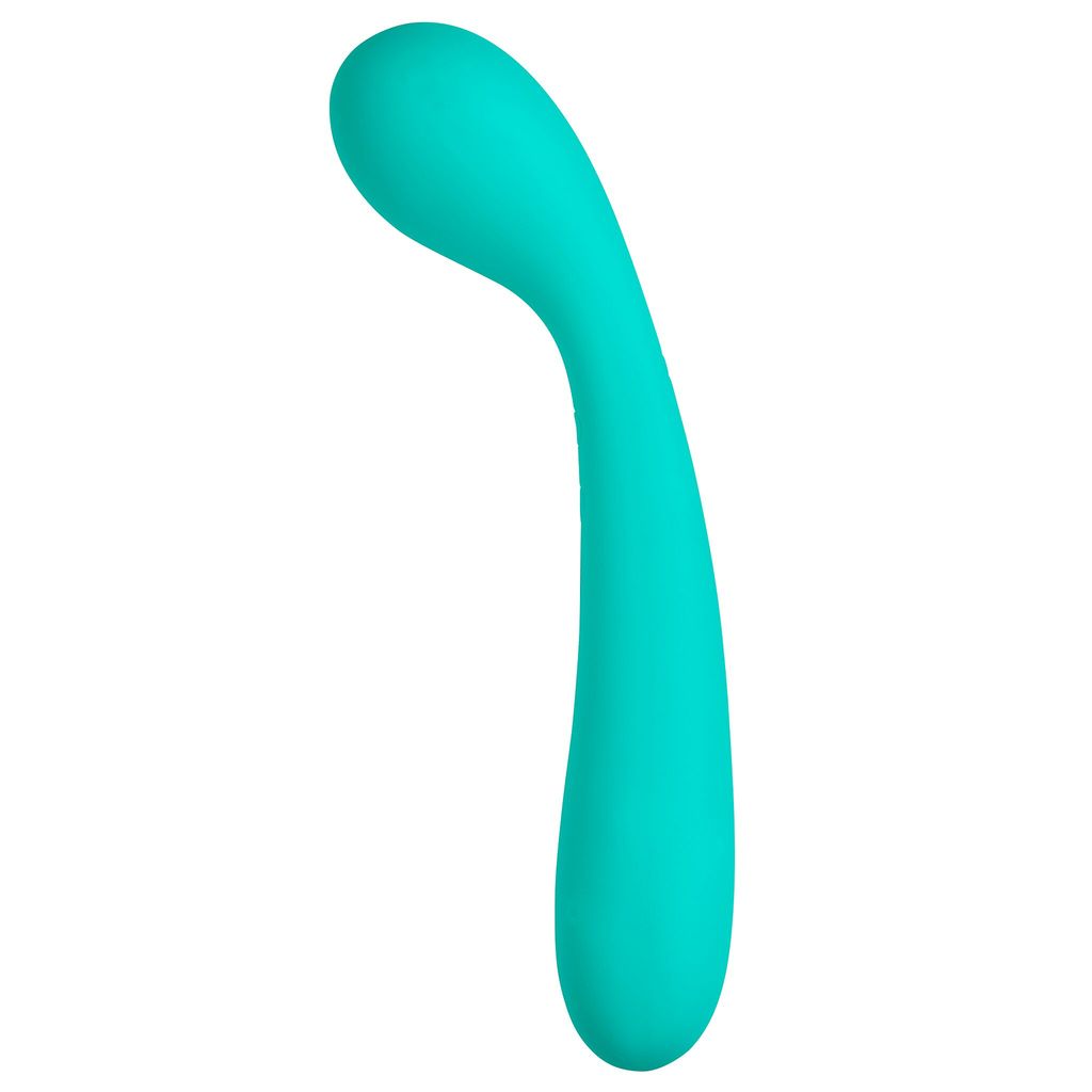 Cloud 9 Novelties G-Spot Slim 7 Inch Flexible Body Vibrator - Teal - Not Very Vanilla