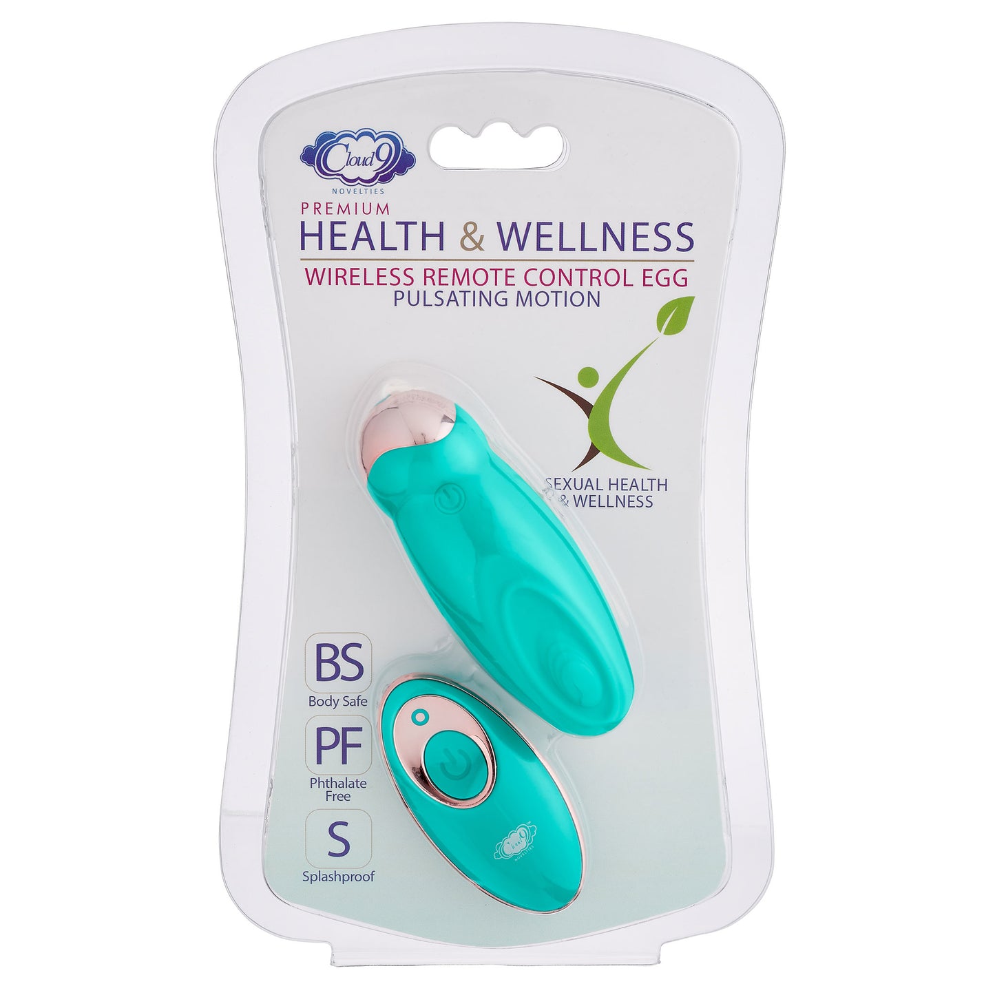 Health and Welness Wireless Remote Control Egg - Pulsation Motion - Not Very Vanilla