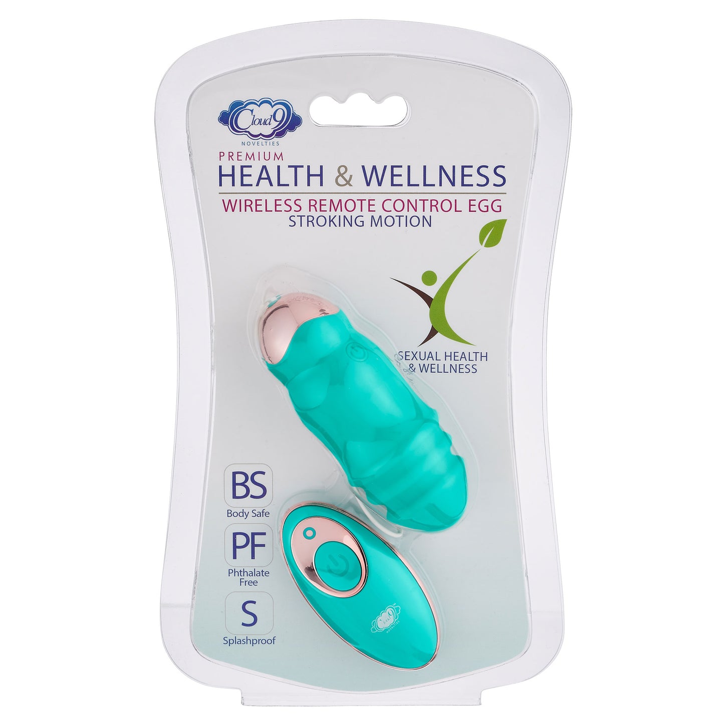 Health and Wellness Wireless Remote Control Egg - Stroking Motion - Not Very Vanilla